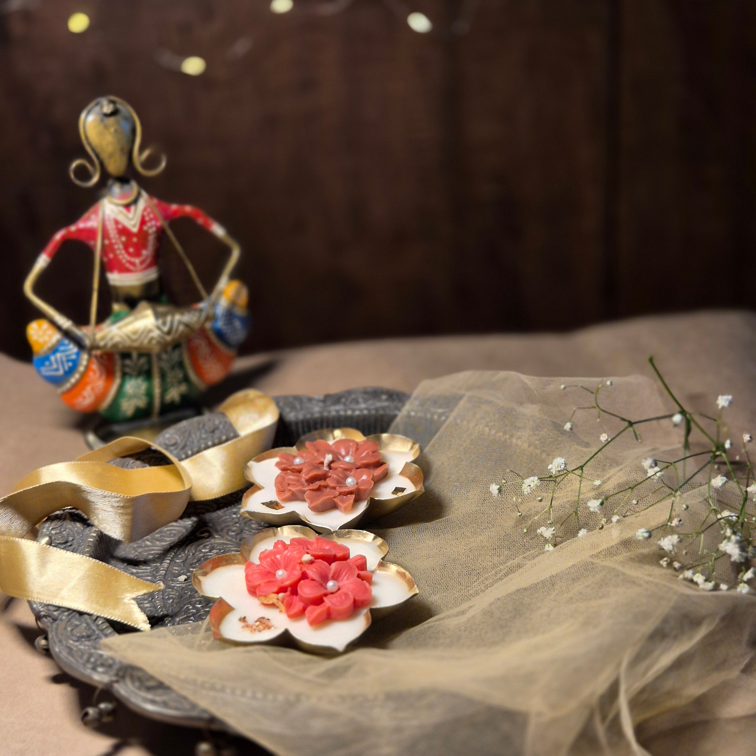 Phool Urli Candle (Set of 2)