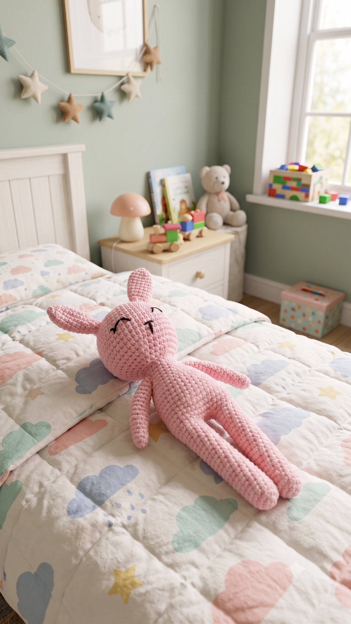 Crochet long legs Bunny