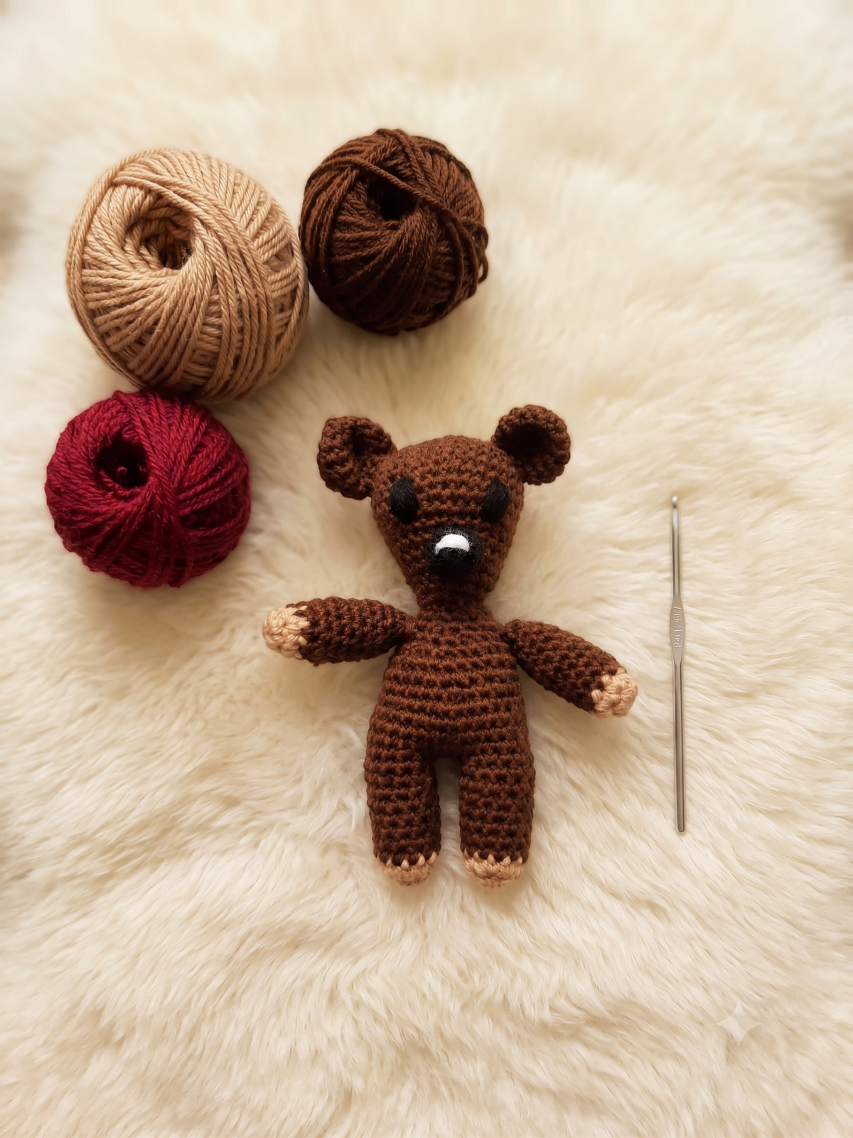 Crochet Classic Teddy Bear (Mr. Bean Inspired)