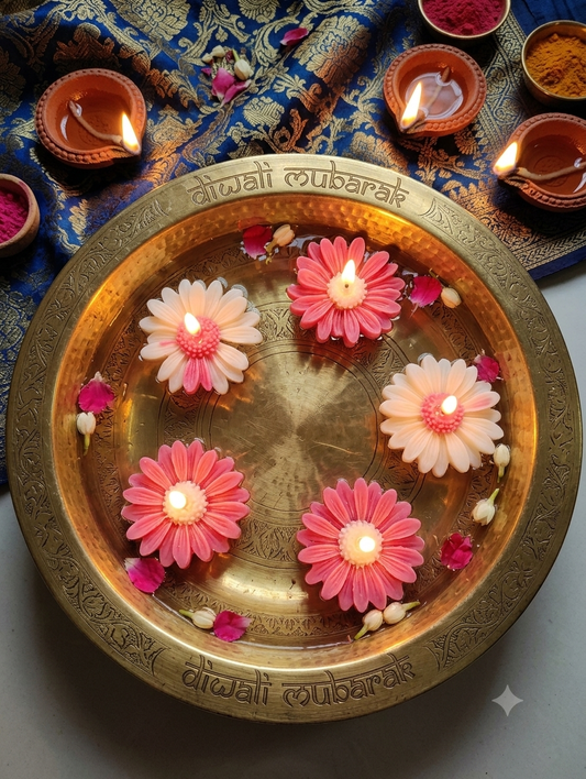 Daisy Candle