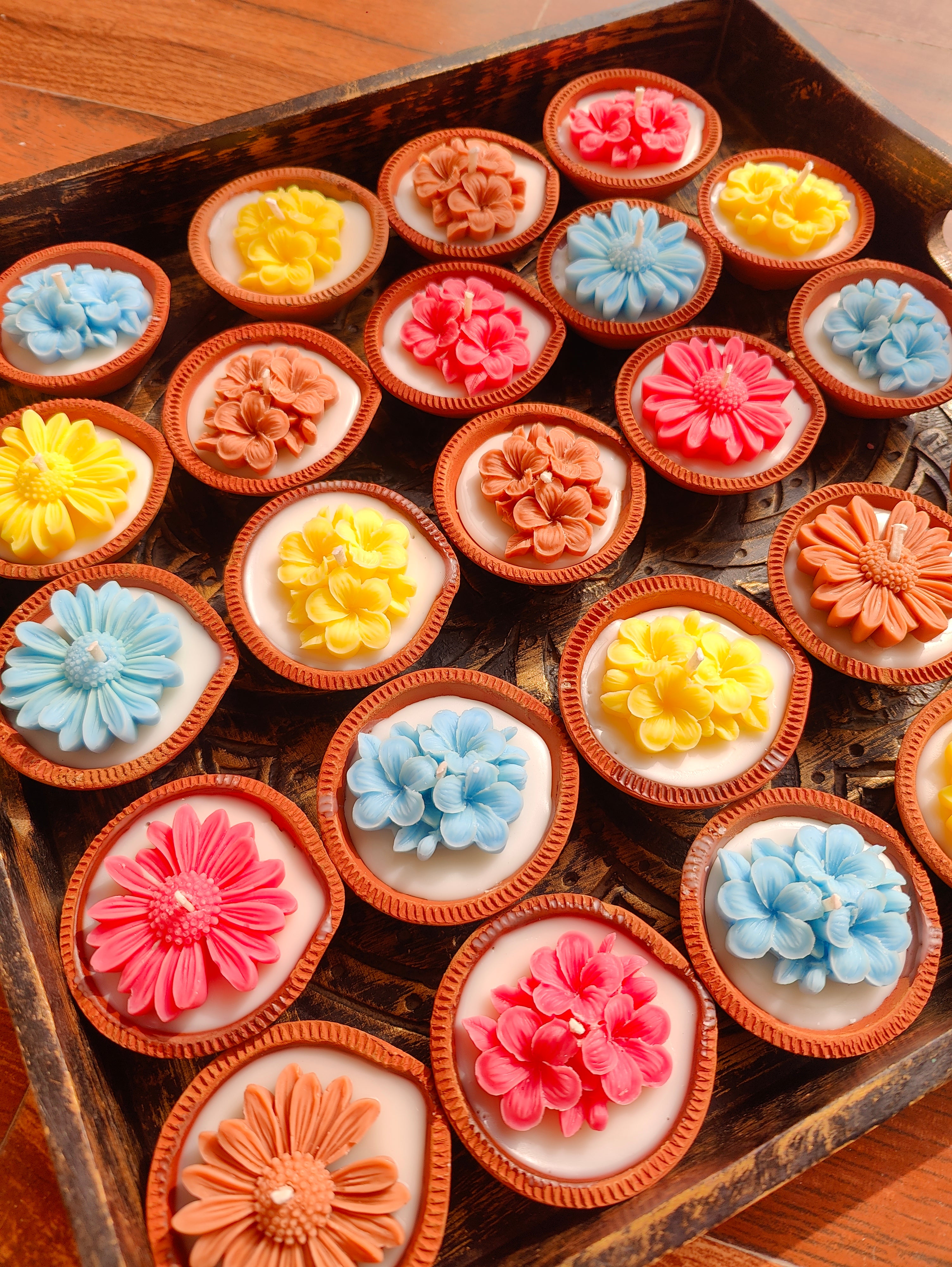 Diya Urli Candle (Set of 4)