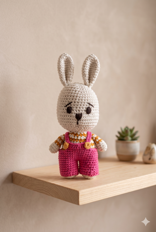 Crochet Poppy Bunny