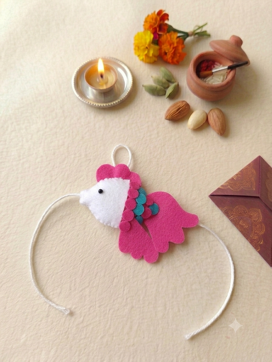 Felt - Fish Rakhi for kids