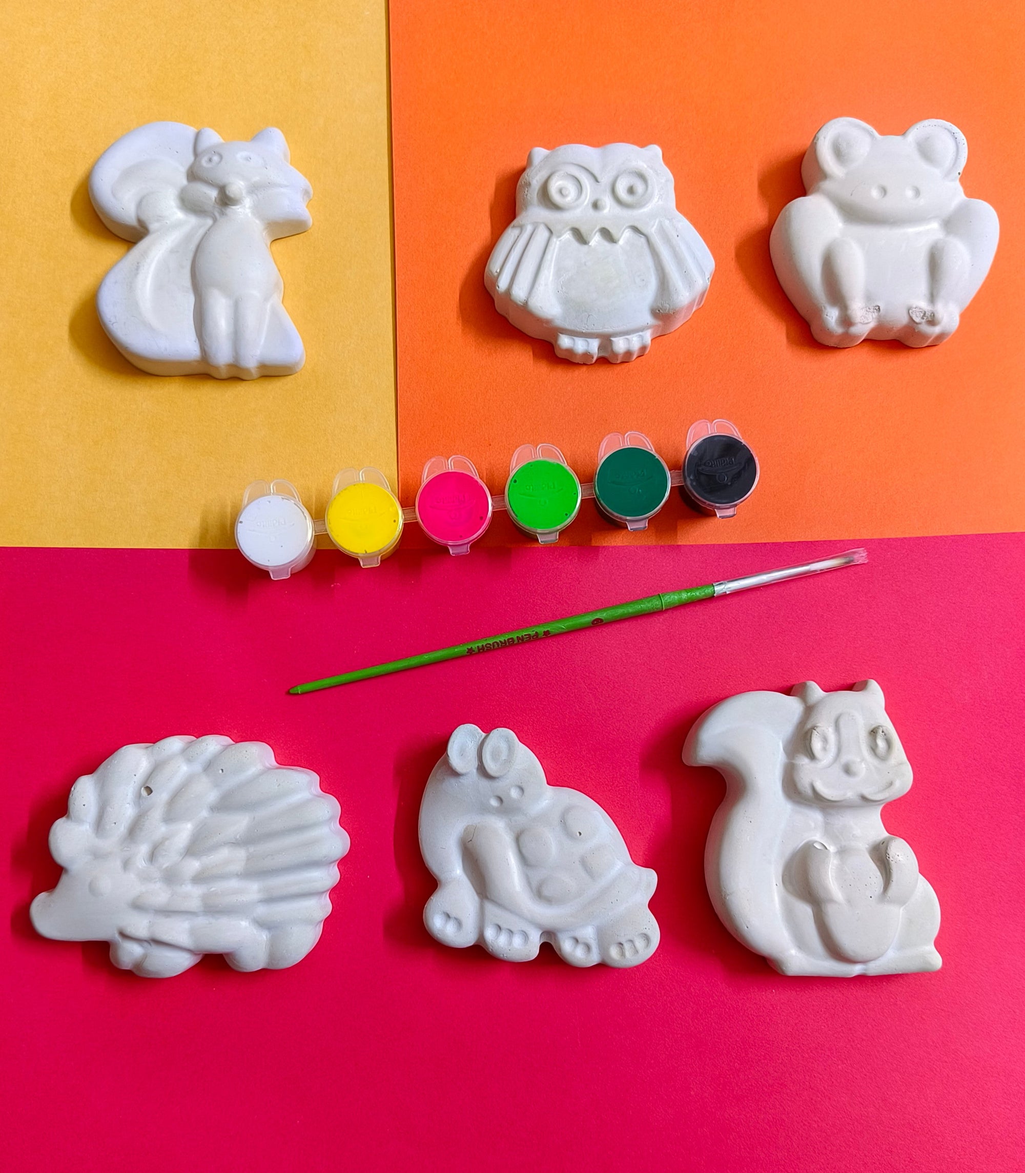 DIY - Concrete Coloring Kits
