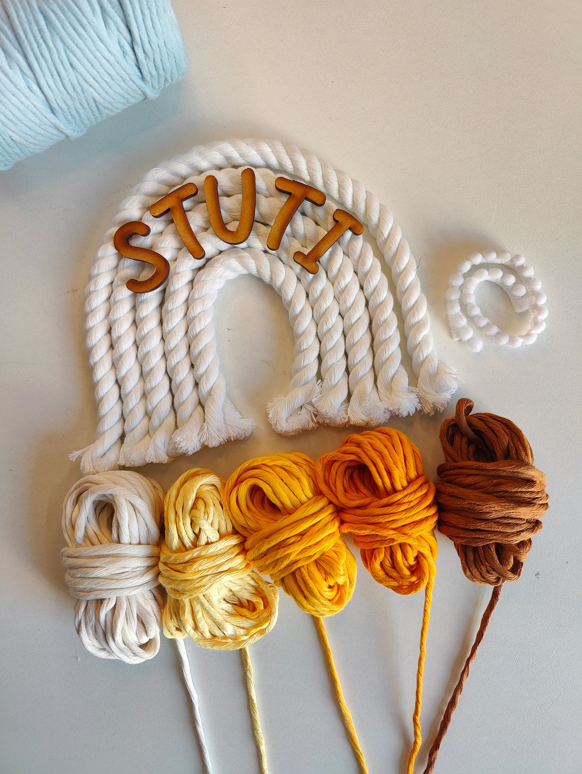DIY Macrame Nameplate Kits