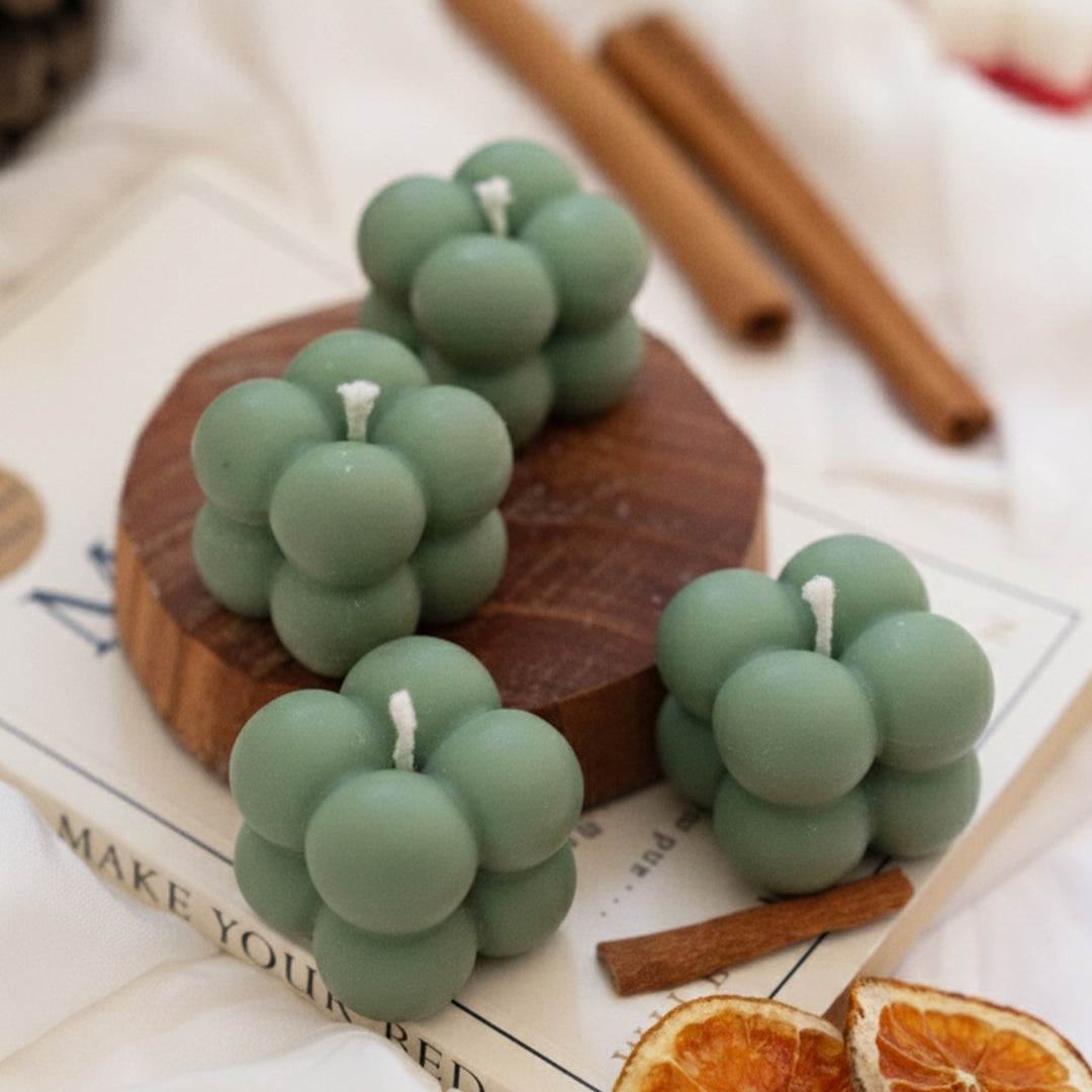Bubble Cube Candle