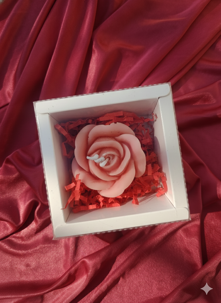 Valentine Collection - Rose Candle