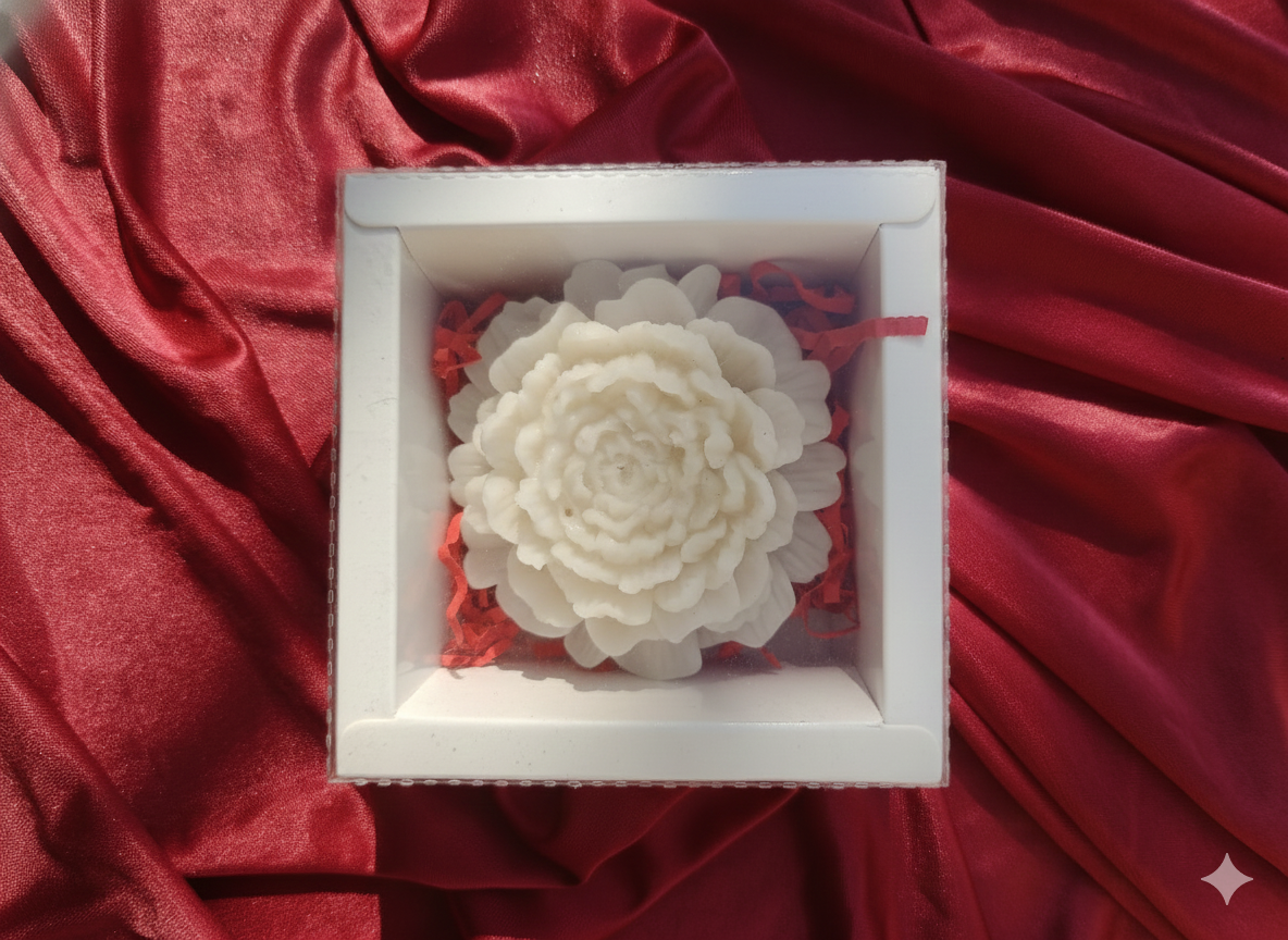 Valentine Collection - Peony Candle