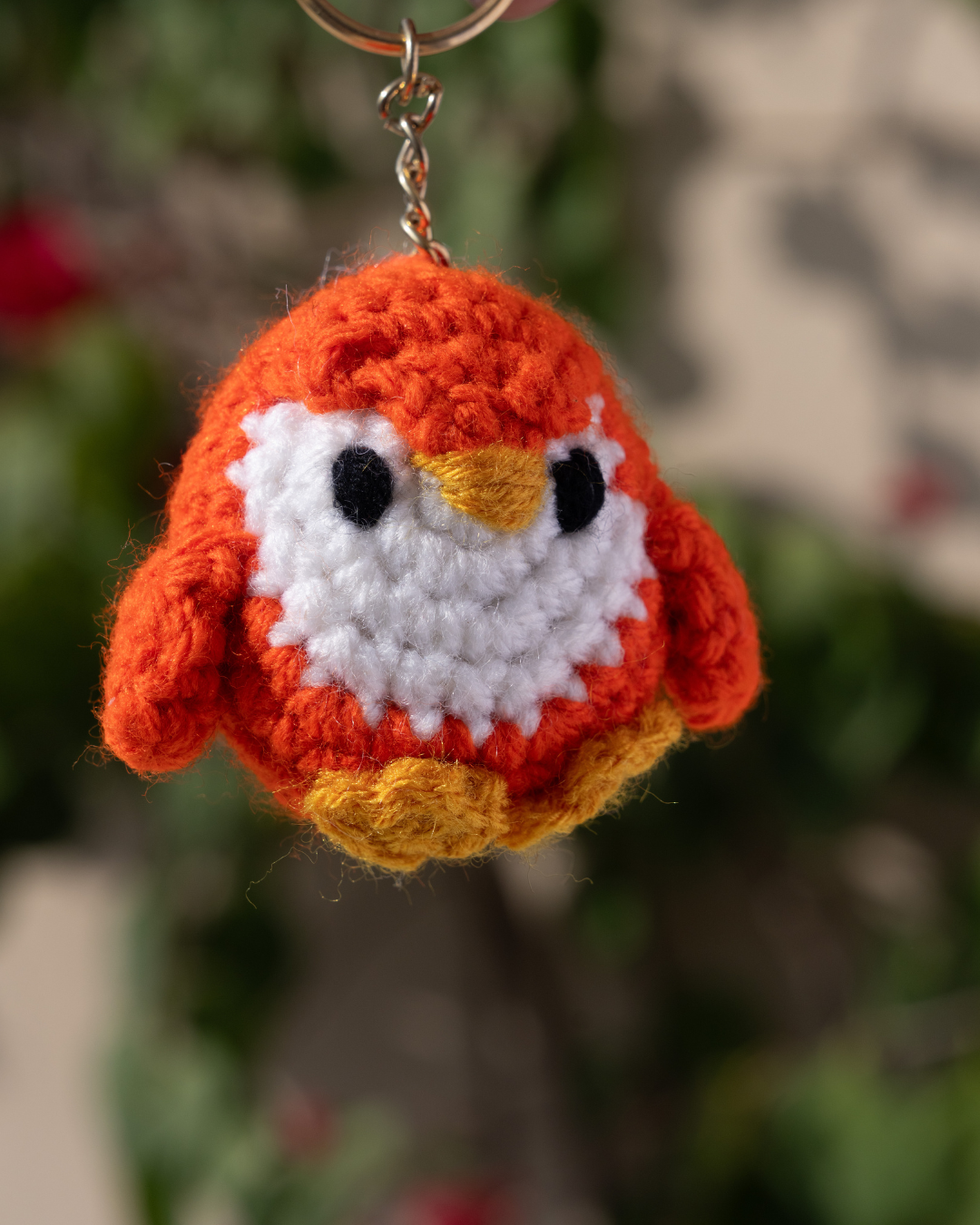 Crochet Penguin Keychain
