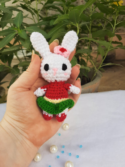 Crochet Mini Bunny - Pair