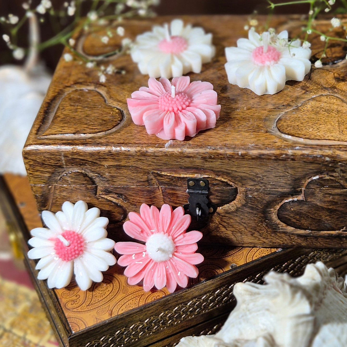 Daisy Candle