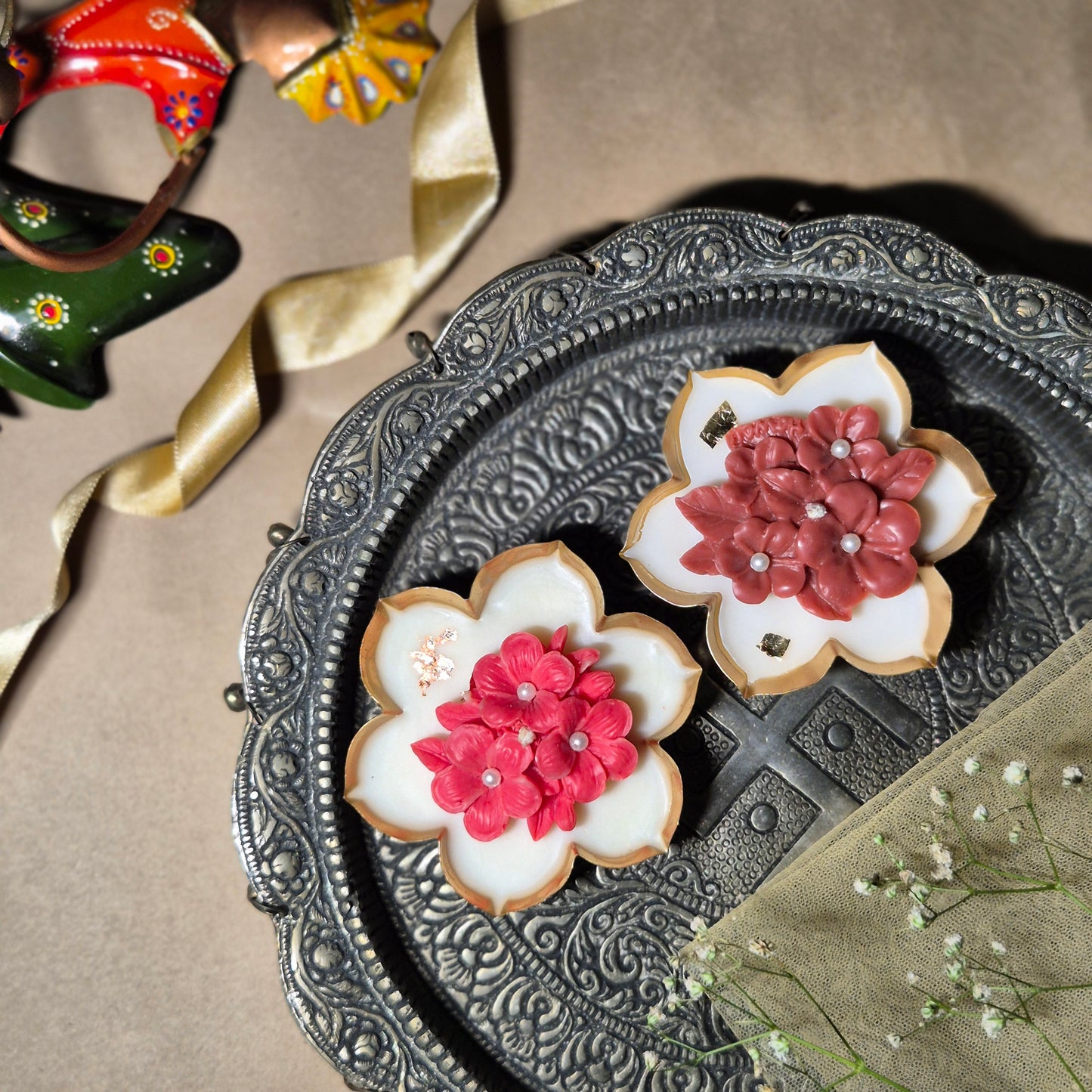Phool Urli Candle (Set of 2)