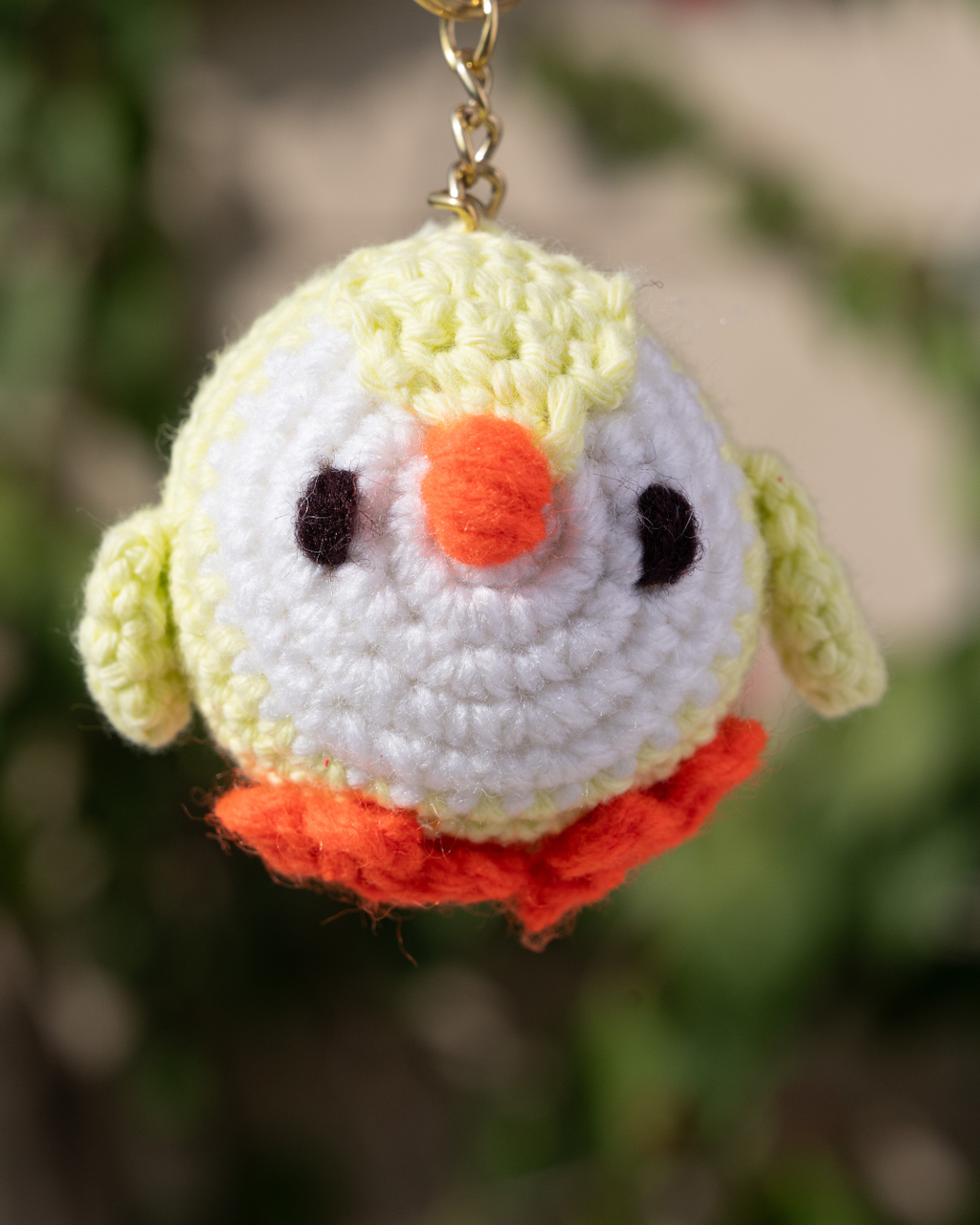 Crochet Penguin Keychain