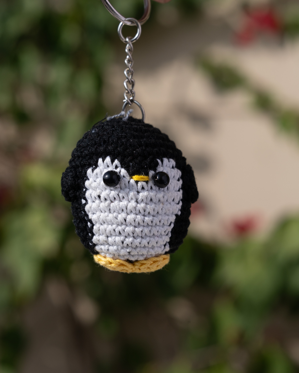 Crochet Little Penguin Keychain