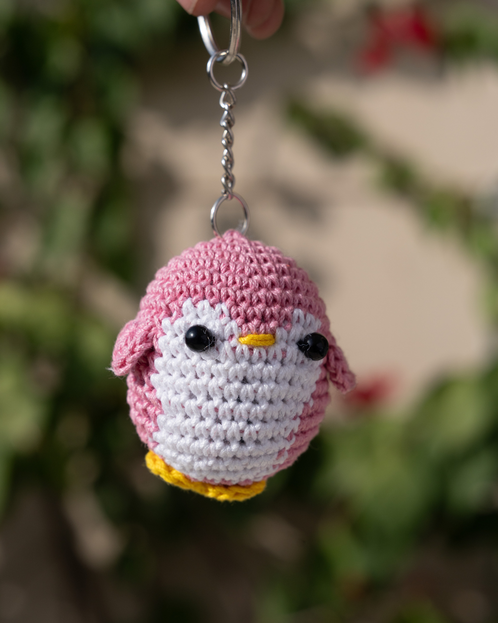 Crochet Little Penguin Keychain