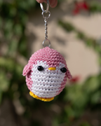 Crochet Little Penguin Keychain