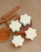 Snowflake Candle Set of 4