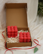 Large Bubble Cube Candle