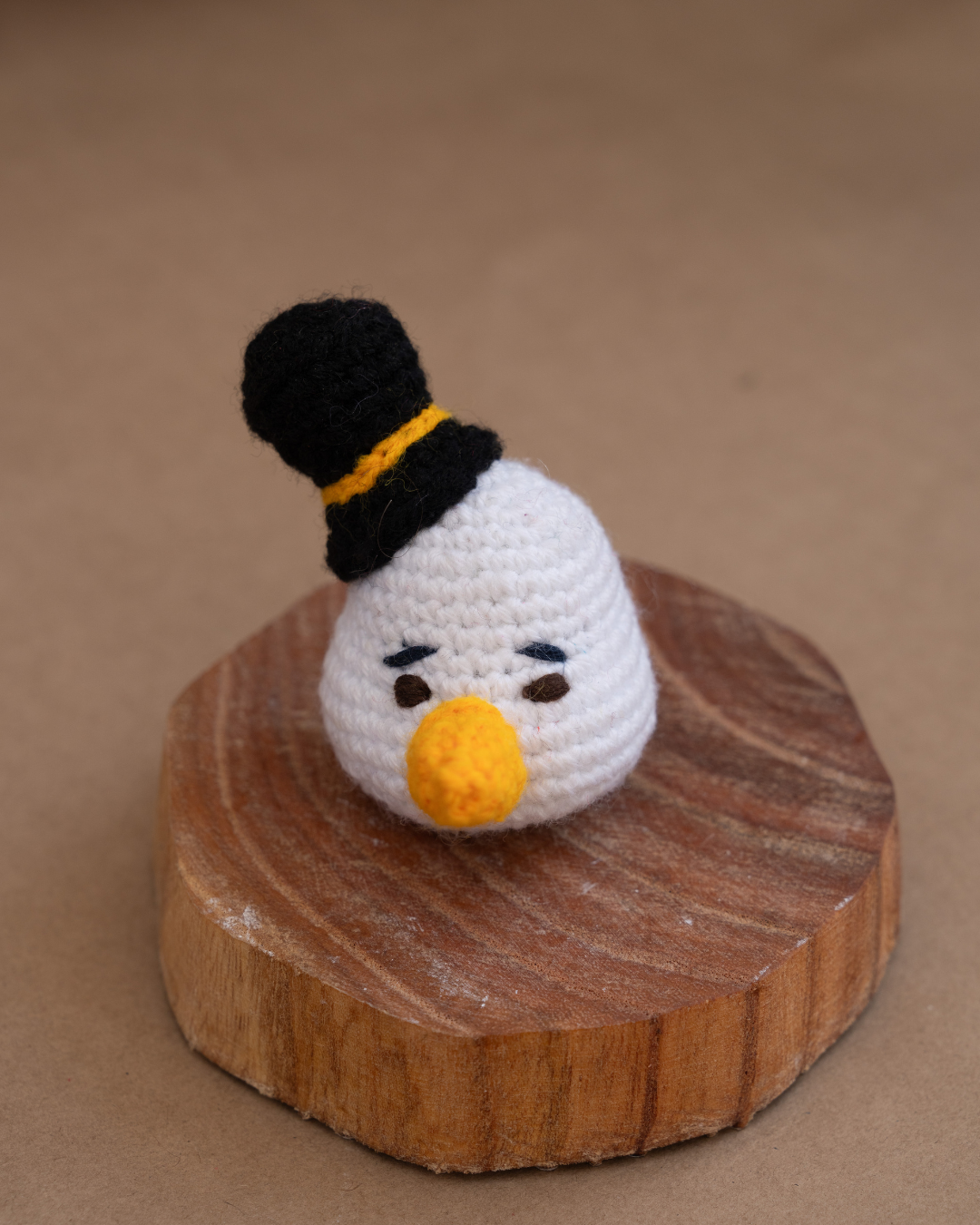 Crochet Duck keychain
