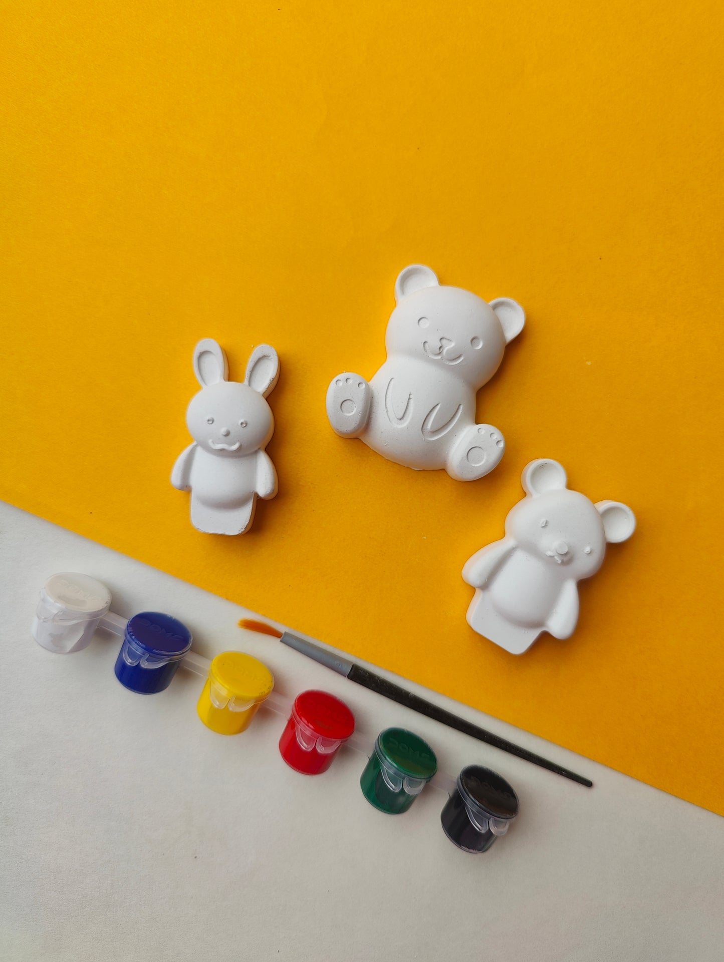 DIY Concrete - Bears Coloring Kit
