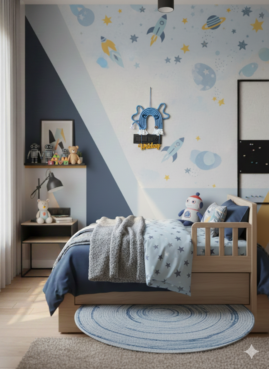 Macrame Elephant - Nameboard