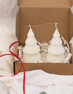 Tiered Christmas Tree Candles