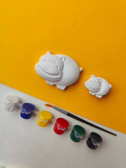 DIY Concrete - Mommy Baby Toy and Magnet Set