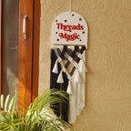 Macrame - Arched Nameplate