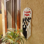 Macrame - Arched Nameplate