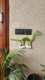 Macrame Dinosaur - Nameboard