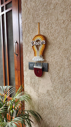 Macrame Hot Air Balloon - Nameboard