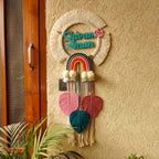 Macrame - Kids Name Plate Circle Shape