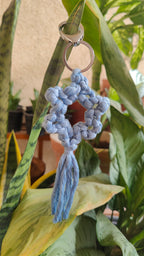 Macrame Star Keychain