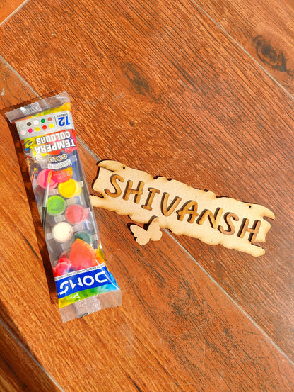 DIY Kit - MDF Nameplate