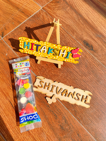 DIY Kit - MDF Nameplate