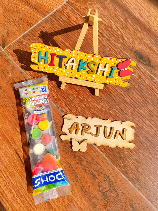 DIY Kit - MDF Nameplate