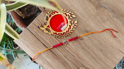 Superman Macrame Rakhi for Kids