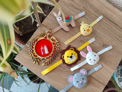 Animal Felt Rakhi for kids