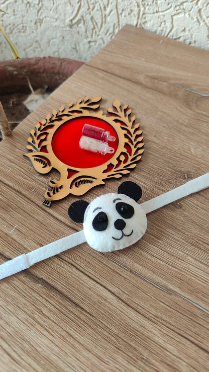 Animal Felt Rakhi for kids