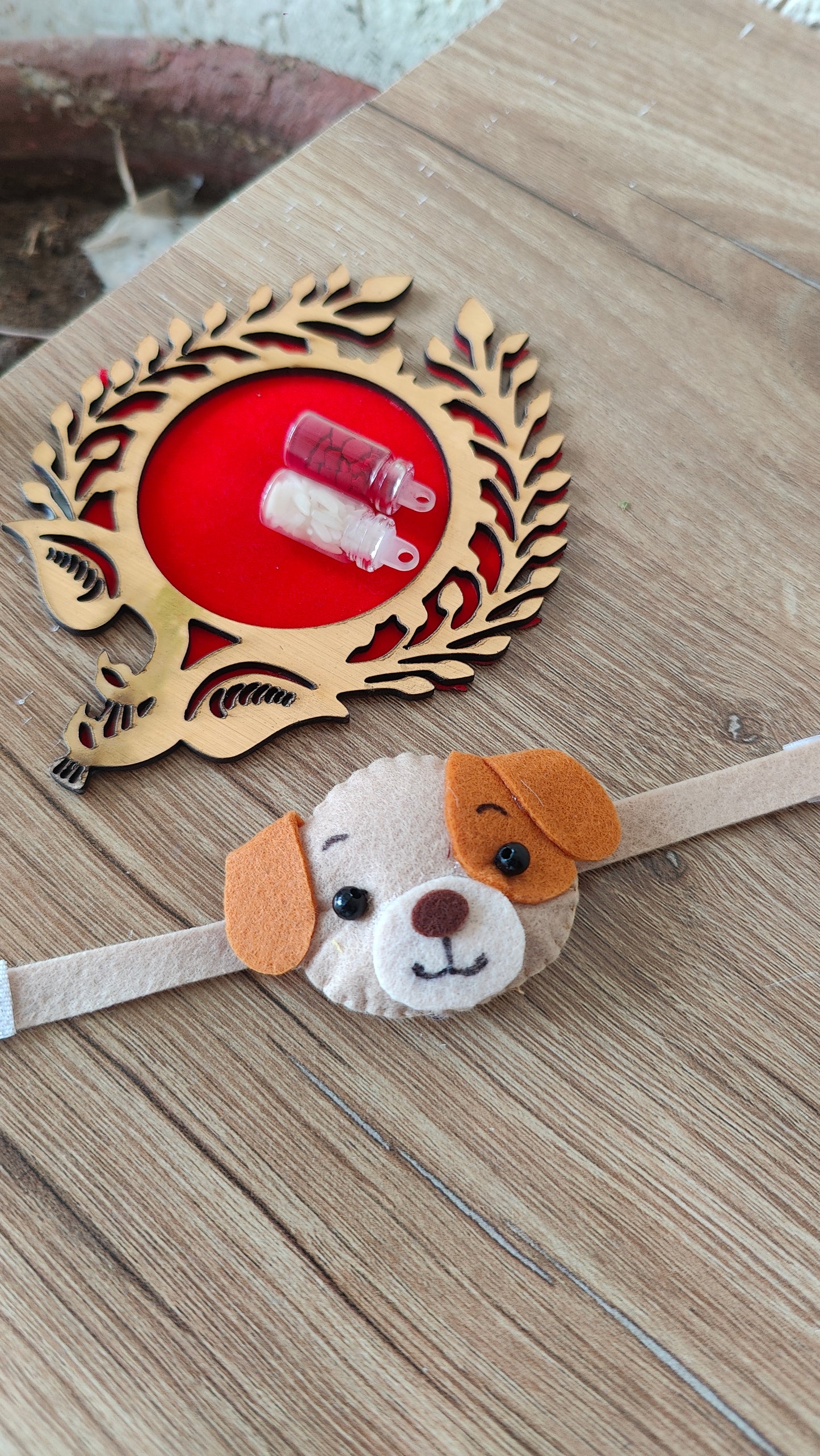 Animal Felt Rakhi for kids