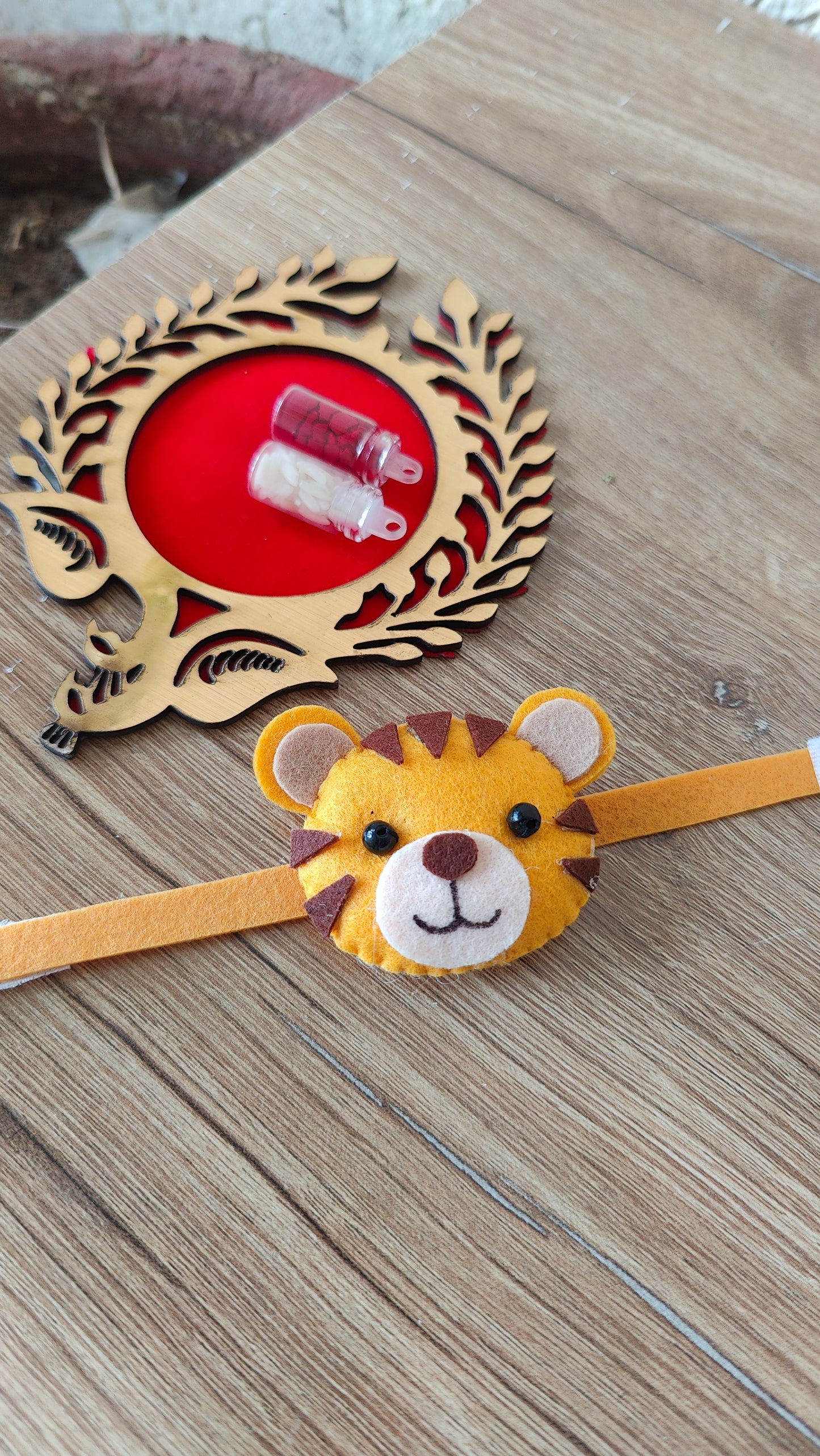 Animal Felt Rakhi for kids