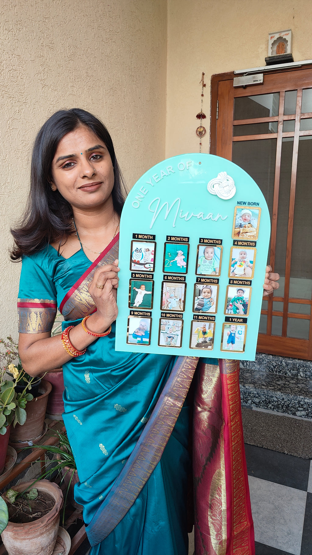 Memory Frame - Baby's 1st Year Journey