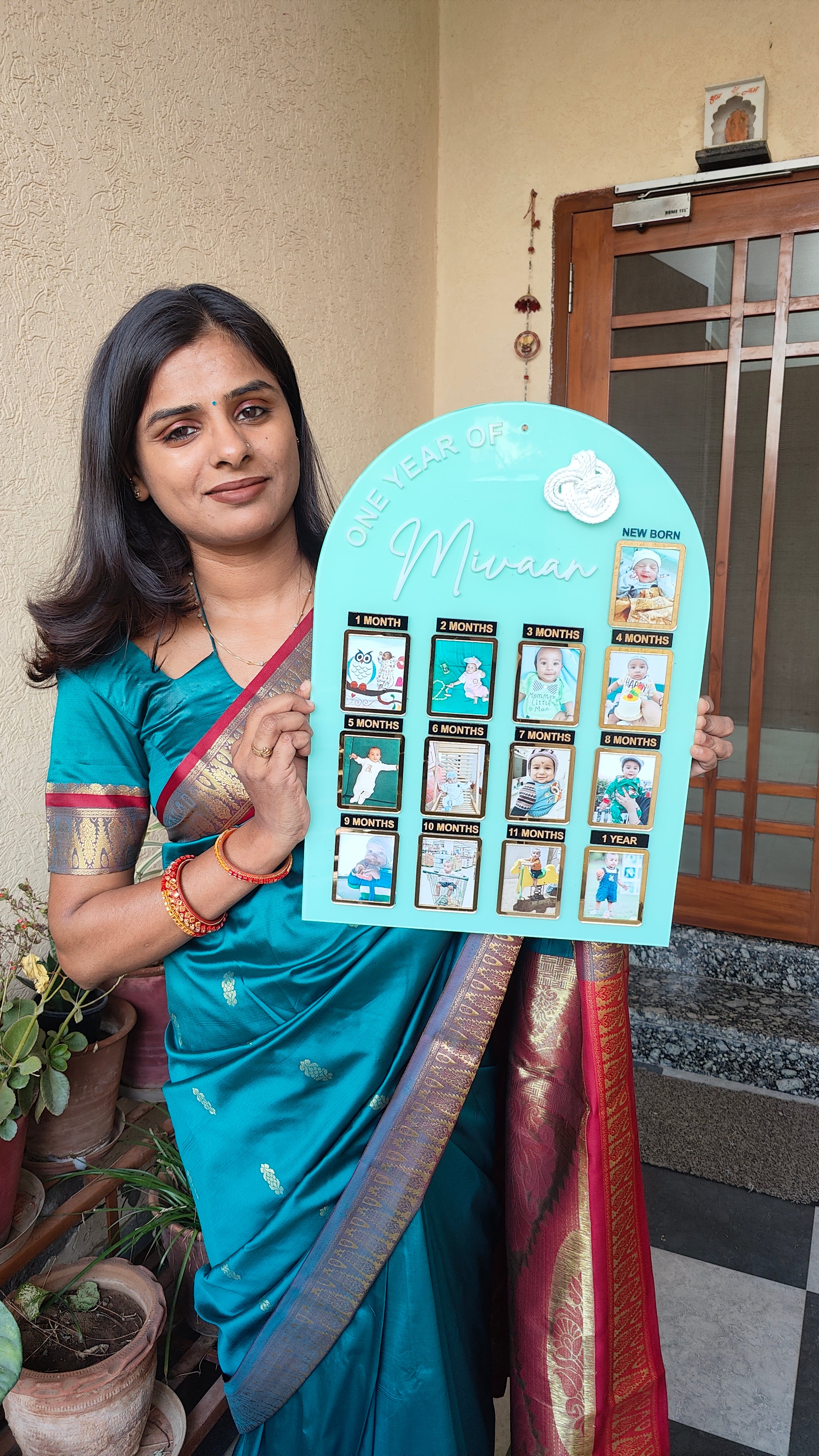 Memory Frame - Baby's 1st Year Journey