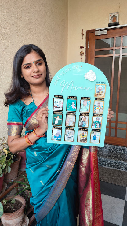 Memory Frame - Baby's 1st Year Journey