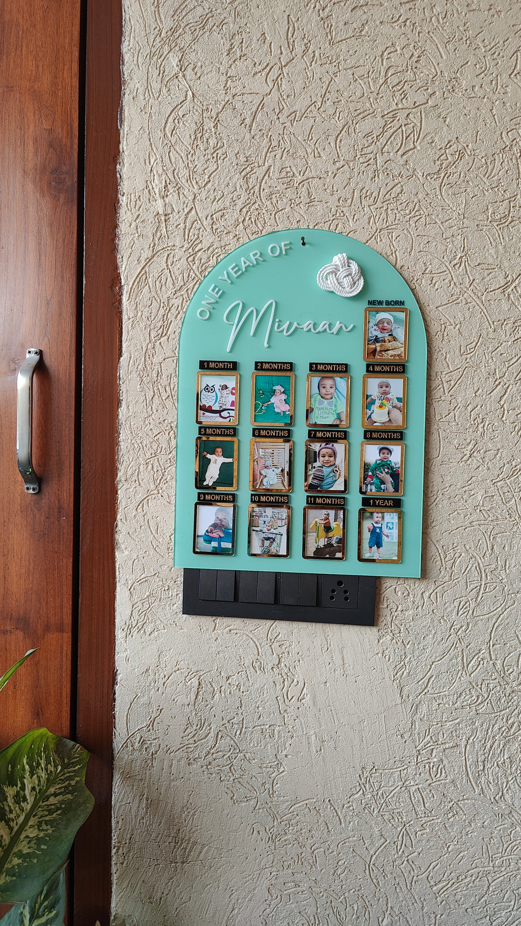 Memory Frame - Baby's 1st Year Journey