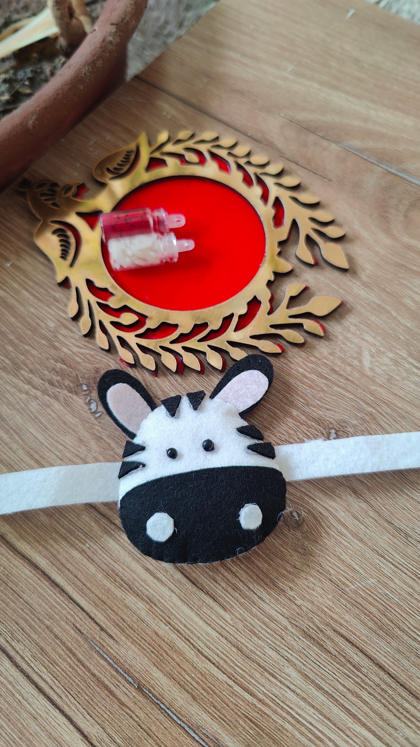Animal Felt Rakhi for kids
