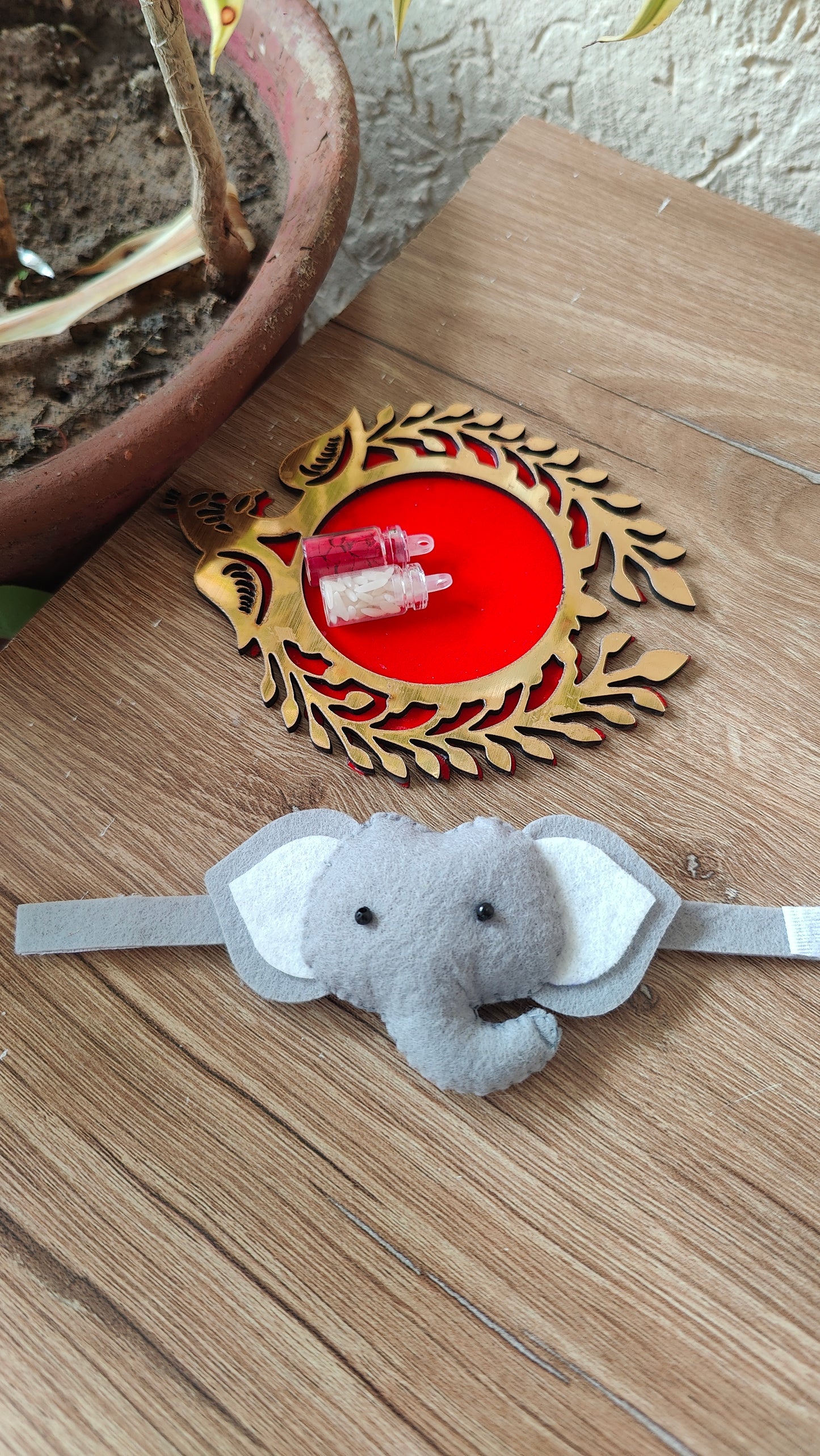Animal Felt Rakhi for kids