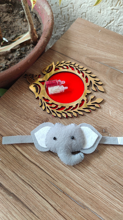 Animal Felt Rakhi for kids