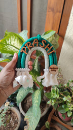 Macrame Nameboard - 3 Layer Mini Rainbow