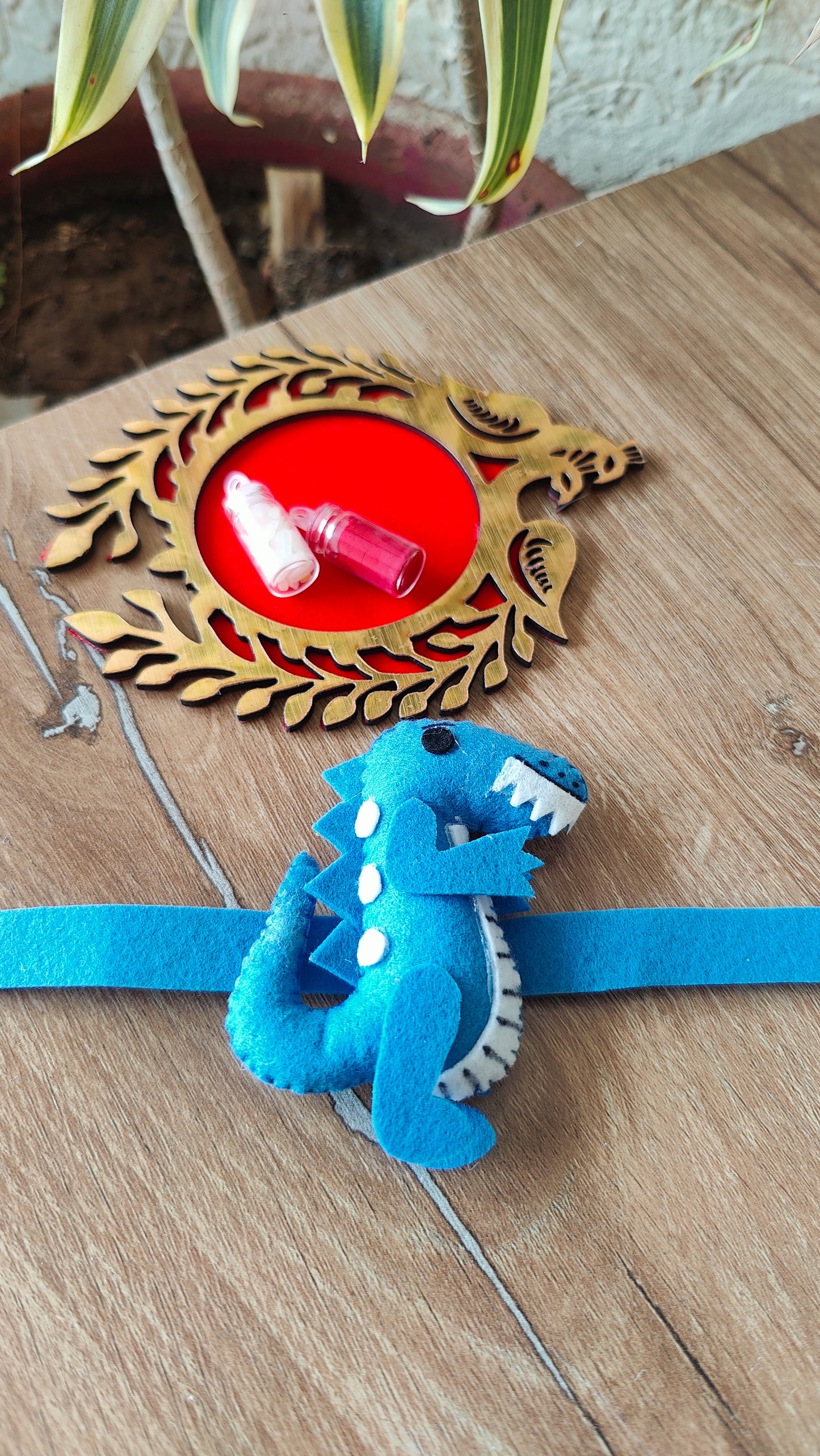 Animal Felt Rakhi for kids